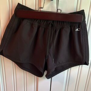 O’Neil girls black shorts. Size 10